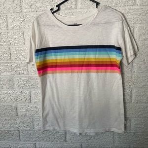 4 for $15 | Gap Rainbow Strip Kids Shirt XL